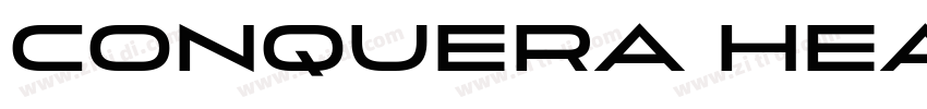 Conquera Heavy字体转换